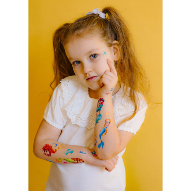 Косметика - Набор тату для тела Arley Sign Русалочки (1802)#3