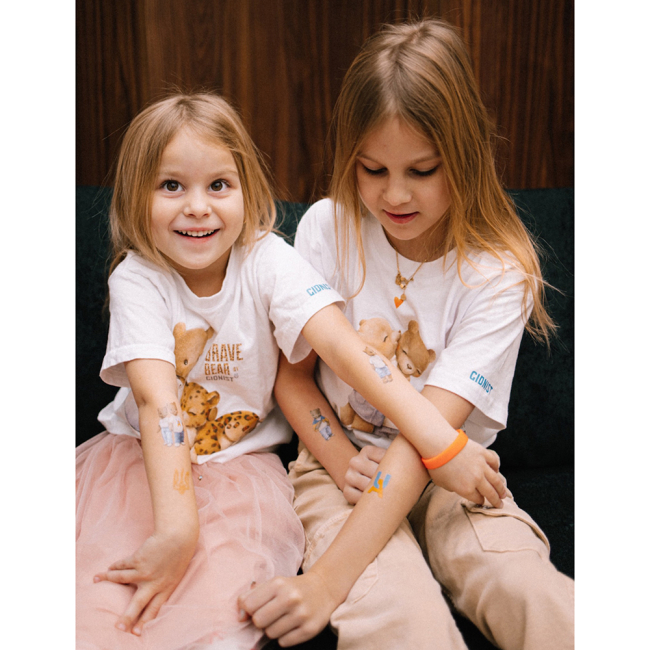 Косметика - Набір тату для тіла Arley Sign Brave bear by Gidnist (1803)#4