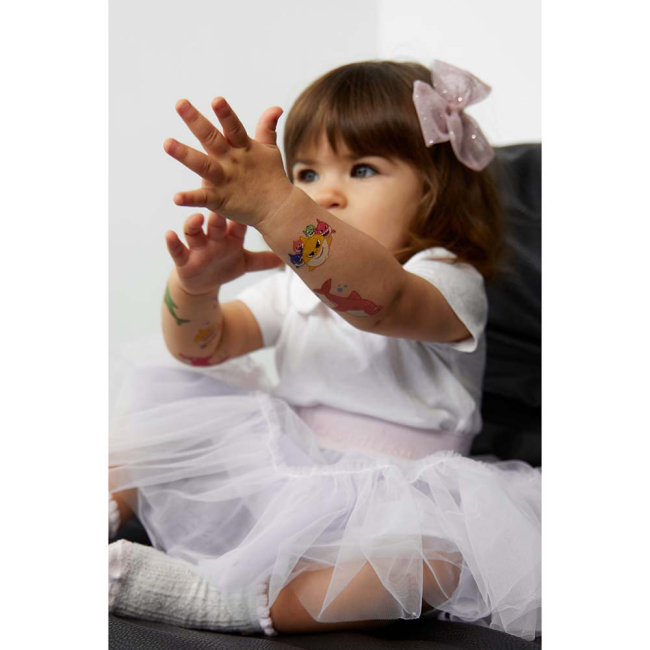 Косметика - Набор тату для тела Arley Sign Бейби шарк (1906)#4