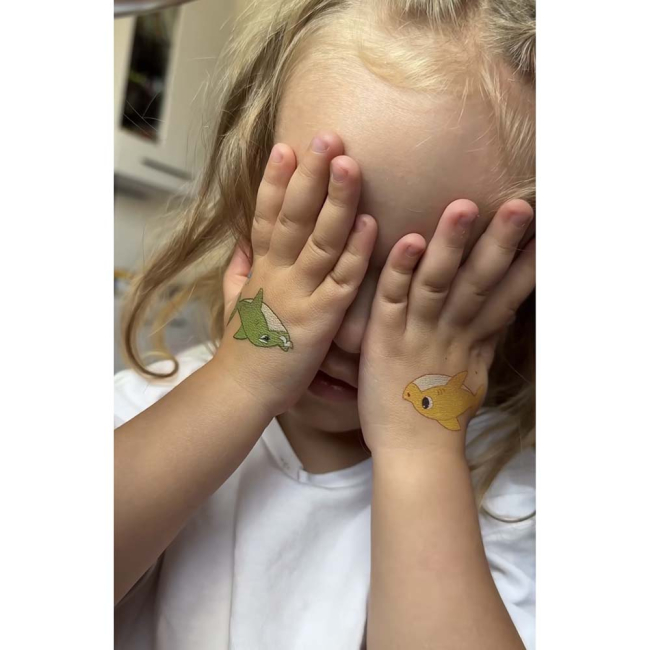 Косметика - Набор тату для тела Arley Sign Бейби шарк (1906)#7