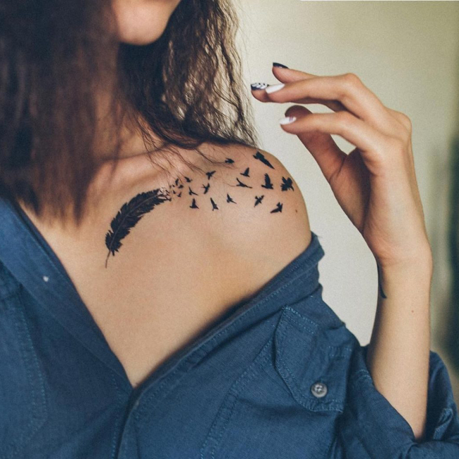 Косметика - Набор тату для тела Arley Sign Верь, надейся, люби (4005)#4