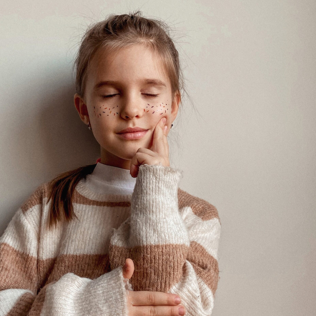 Косметика - Набор тату для тела Arley Sign Конфети веснушки (1203s)#5