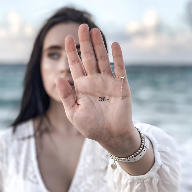 Косметика - Набір тату для тіла Arley Sign Тихо, вони говорять (1207s)#6