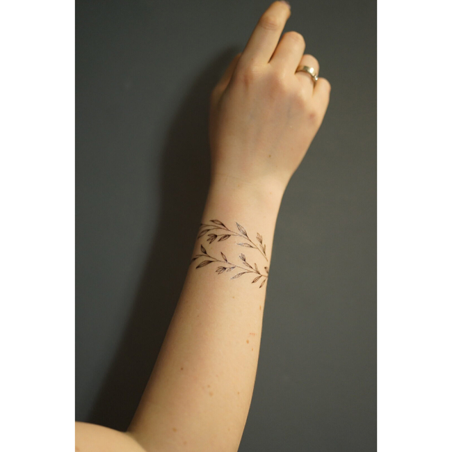 Косметика - Набір тату для тіла Arley Sign Гілочки (1409s)#4