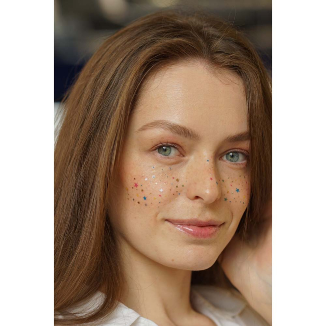 Косметика - Набір тату для тіла Arley Sign Веснянки зірки (1604s)#3
