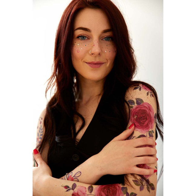 Косметика - Набір тату для тіла Arley Sign Веснянки зірки (1604s)#4