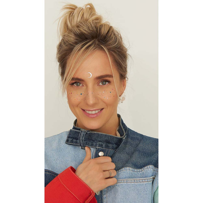 Косметика - Набір тату для тіла Arley Sign Веснянки зірки (1604s)#6