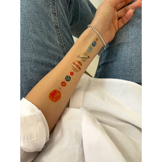 Косметика - Набір тату для тіла Arley Sign Парад планет (1606s)#3