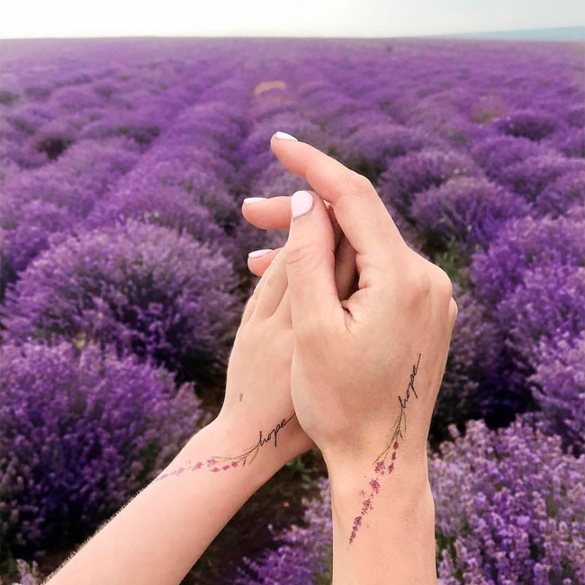 Косметика - Набор тату для тела Arley Sign Надежда (6017s)#4