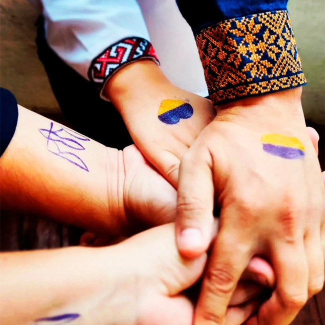 Косметика - Набор тату для тела Arley Sign Украина (7006s)#4