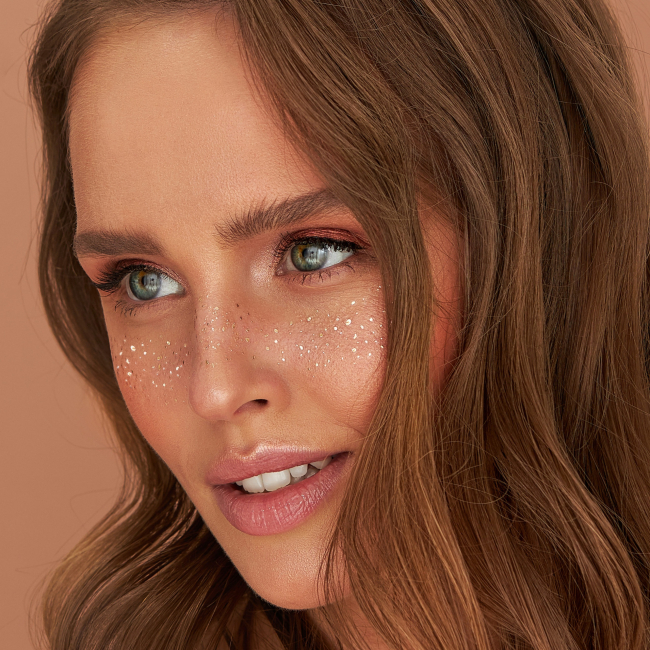 Косметика - Набор тату для тела Arley Sign Золотые веснушки одинарные (9003s)#4