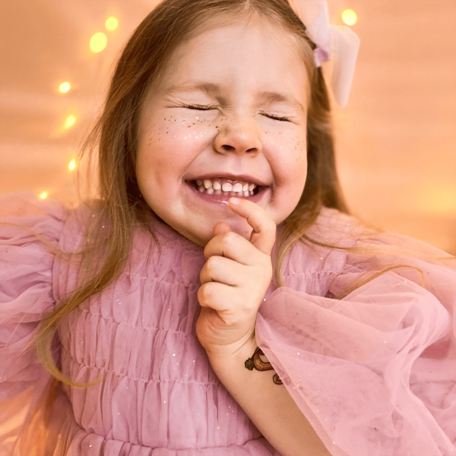 Косметика - Набор тату для тела Arley Sign Золотые веснушки одинарные (9003s)#5