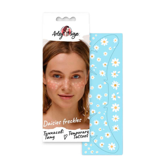 Косметика - Набор тату для тела Arley Sign Веснушки ромашки (2011)#2