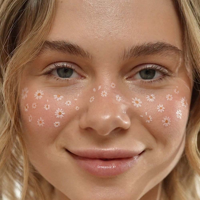 Косметика - Набор тату для тела Arley Sign Веснушки ромашки (2011)#3
