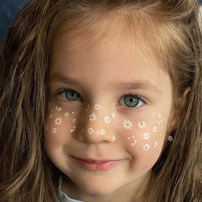 Косметика - Набор тату для тела Arley Sign Веснушки ромашки (2011)#8