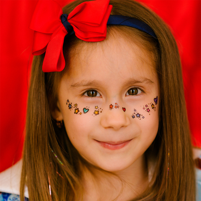 Косметика - Набір тату для тіла Arley Sign Дитячі зіркові веснянки (2101)#4