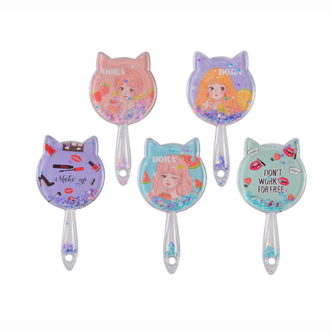 Бижутерия и аксессуары - Зеркальце Shantou Jinxing с блестками в ассортименте (H2072)#2