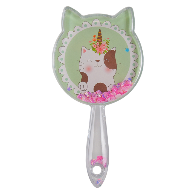 Бижутерия и аксессуары - Зеркальце Shantou Jinxing с блестками в ассортименте (H2072)#4