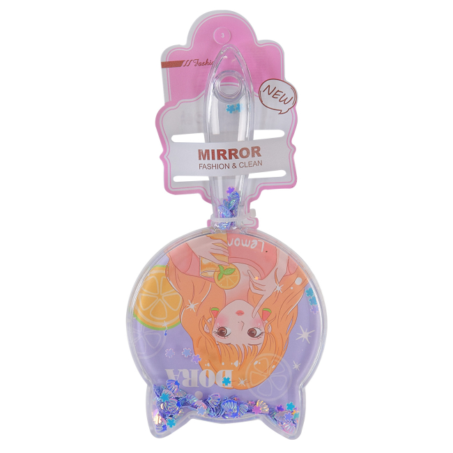 Бижутерия и аксессуары - Зеркальце Shantou Jinxing с блестками в ассортименте (H2072)#9