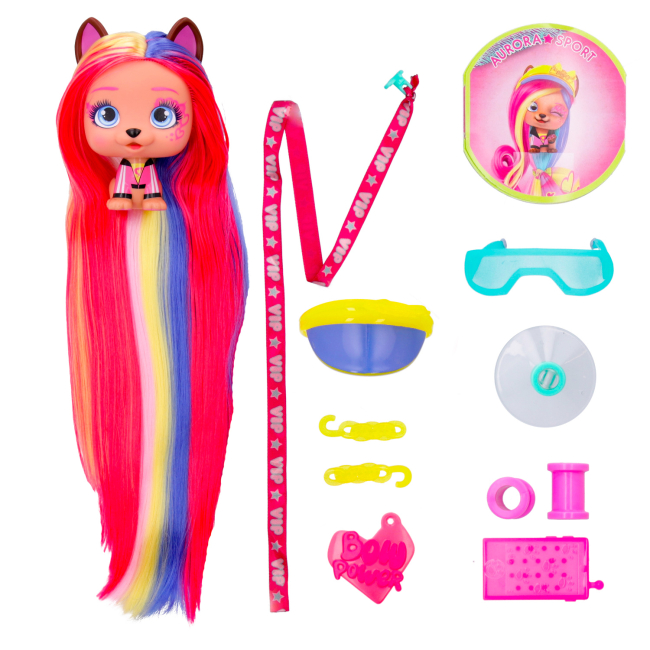 Фигурки животных - Игровая фигурка IMC toys VIP Pets Модный любимец S6 Bow power Аврора (714762)#6