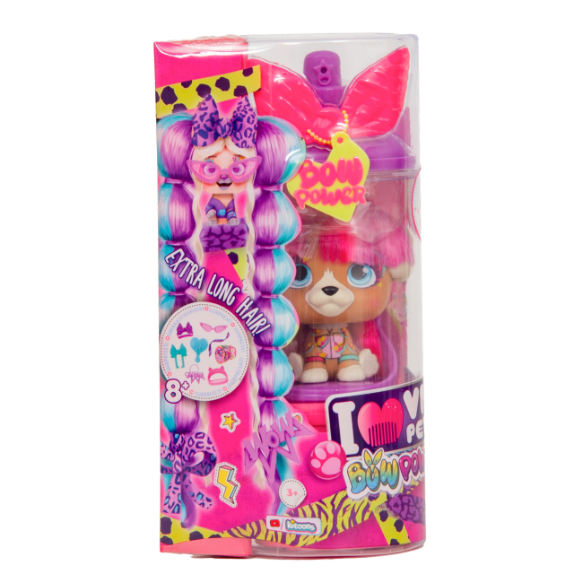 Фігурки тварин - Ігрова фігурка IMC toys VIP Pets Модний улюбленець S6 Bow power Джульєтта (714786)#7