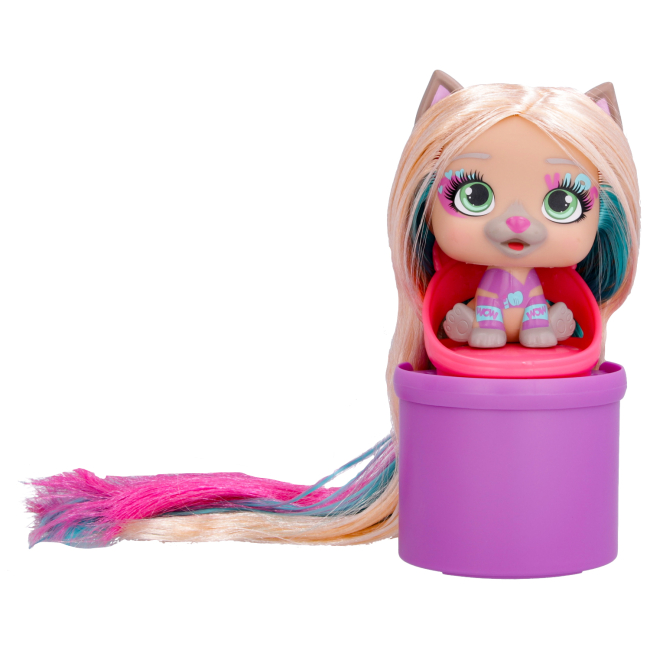 Фигурки животных - Игровая фигурка IMC toys VIP Pets Модный любимец S6 Bow power Ким (714793)#3