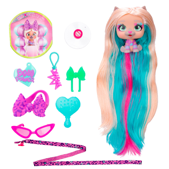 Фигурки животных - Игровая фигурка IMC toys VIP Pets Модный любимец S6 Bow power Ким (714793)#6