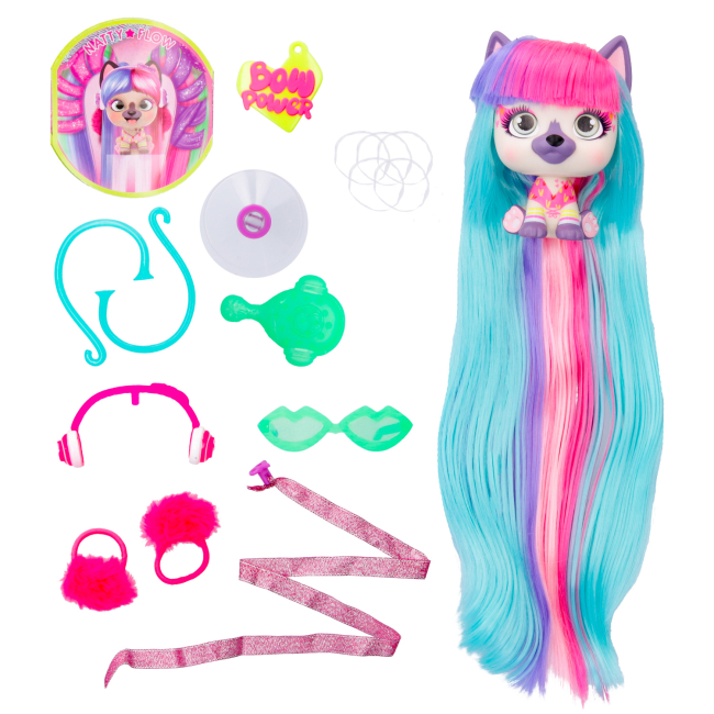 Фігурки тварин - Ігрова фігурка IMC toys VIP Pets Модний улюбленець S6 Bow power Натті (714809)#6