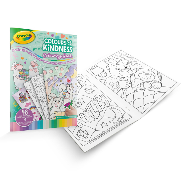 Товари для малювання - Розмальовка ​Crayola Color of kindness (25-2737G)#2