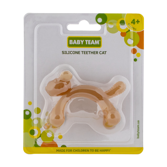 Погремушки, прорезыватели - Прорезыватель Baby Team Котик (4026)#2