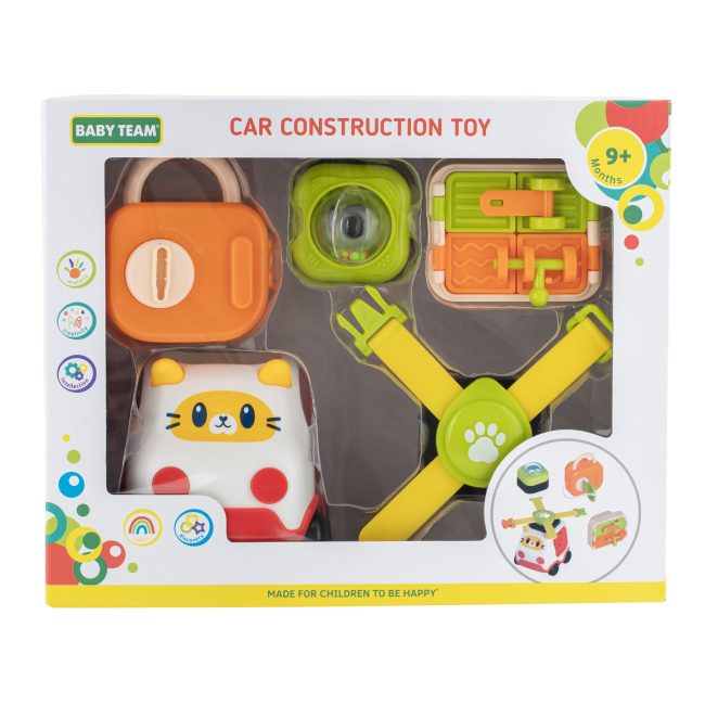 Машинки для малышей - Машинка Baby Team Конструктор (8616)#4