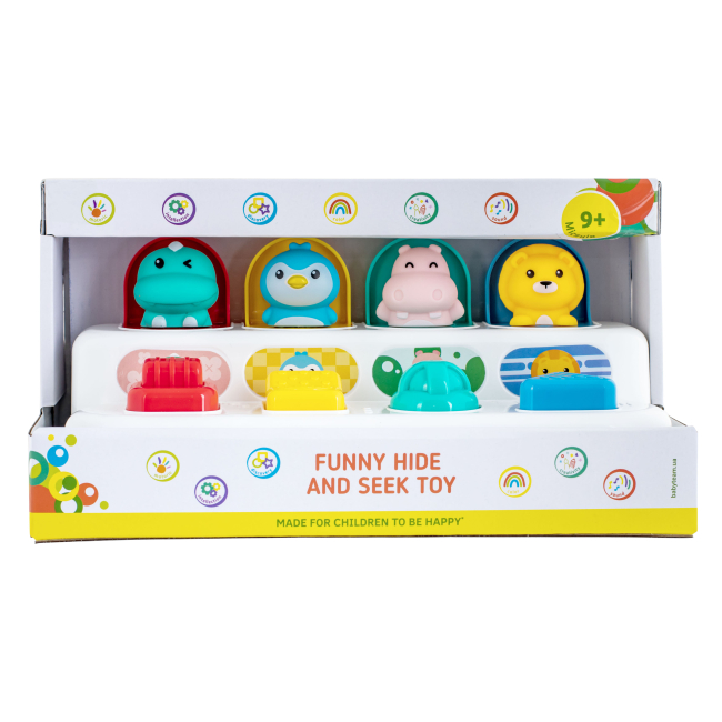 Развивающие игрушки - Развивающая игрушка Baby Team Забавные прятки (8618)#5