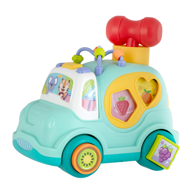 Розвивальні іграшки - Розвивальна іграшка Baby Team Машинка-сортер (8647)#2