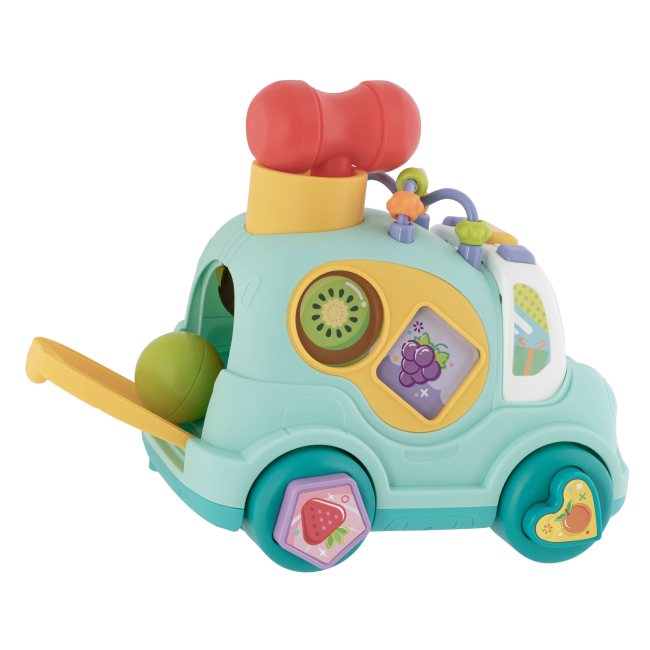 Розвивальні іграшки - Розвивальна іграшка Baby Team Машинка-сортер (8647)#4