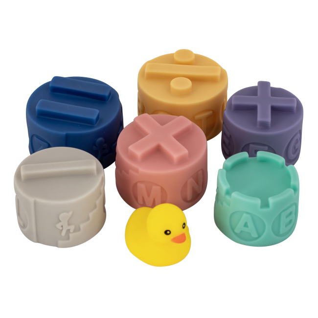 Развивающие игрушки - Пирамидка Baby Team Цветная башня (8865)#2