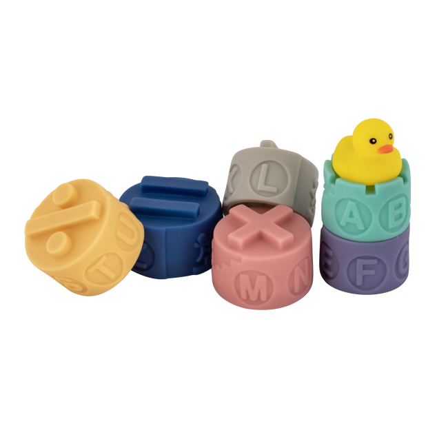 Развивающие игрушки - Пирамидка Baby Team Цветная башня (8865)#3