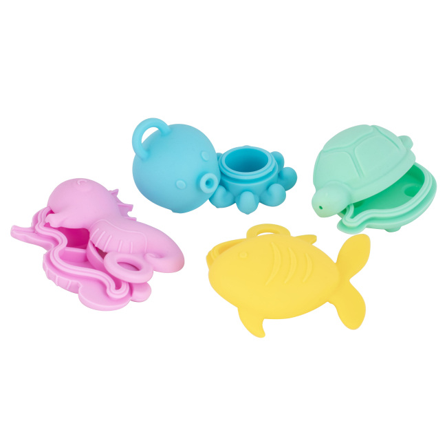 Игрушки для ванны - Игровой набор для ванной Baby Team Морские обитатели (9060)#2