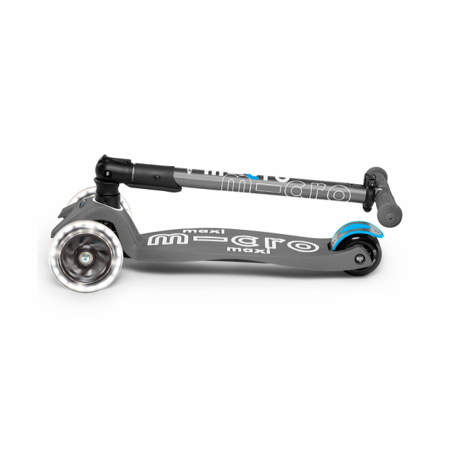 Самокати - Самокат Micro Mini Deluxe LED складний вулканічний сірий (MMD094)#4