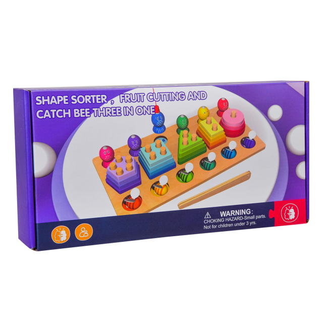 Розвивальні іграшки - Дерев'яний сортер Shantou Jinxing (WD13021)#2