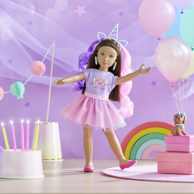 Ляльки - Лялька Corolle Girls Луна Стиль єдинорога (9000600250)#5