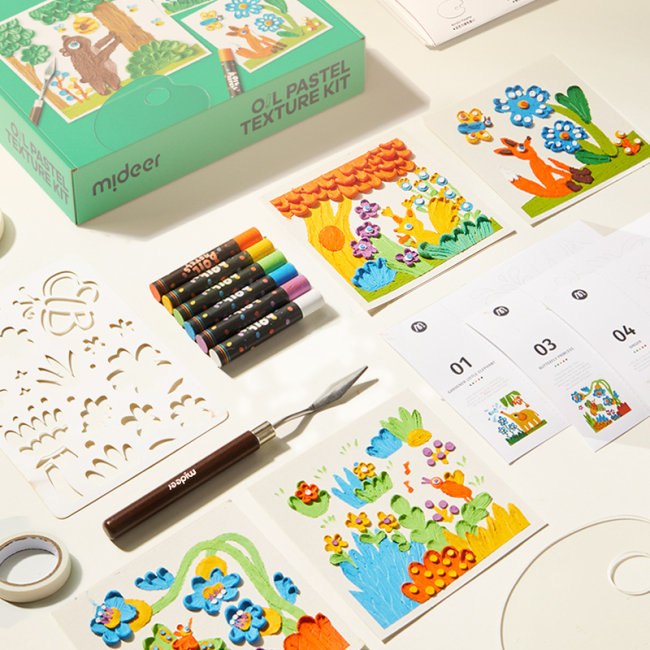 Товари для малювання - Набір для малювання Mideer Весняне цвітіння (MD1284)#2