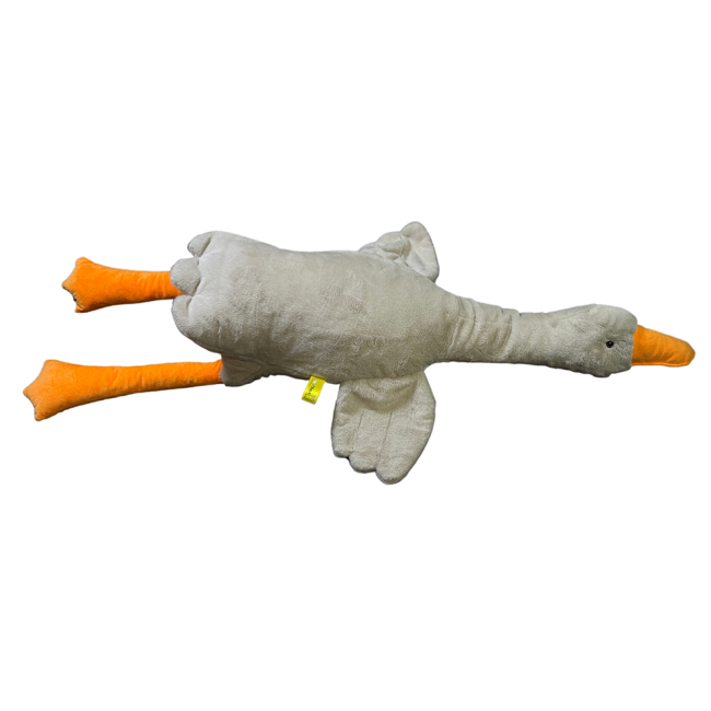 Мягкие животные - Мягкая игрушка MeriToys Гусь-обнимусь серый 90 см (2050000315718)#2