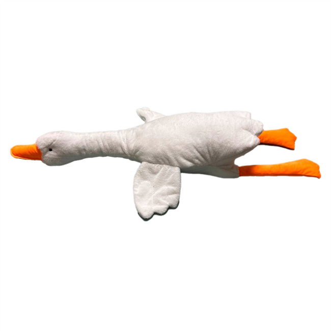 М'які тварини - М'яка іграшка MeriToys Гусак-обіймусь білий 90 см (2050000317149)#2