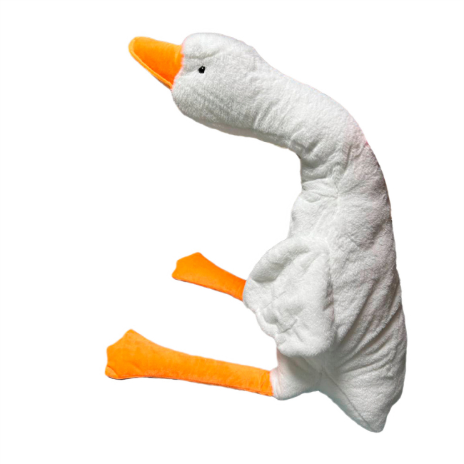 М'які тварини - М'яка іграшка MeriToys Гусак-обіймусь білий 90 см (2050000317149)#3