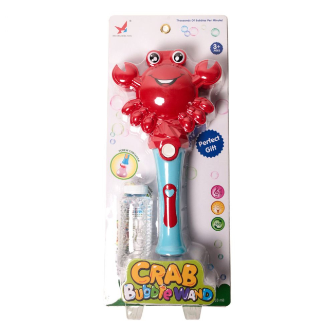 Мыльные пузыри - Набор для мыльных пузырей Maya Toys Пузырятор Краб (XH-019)#3