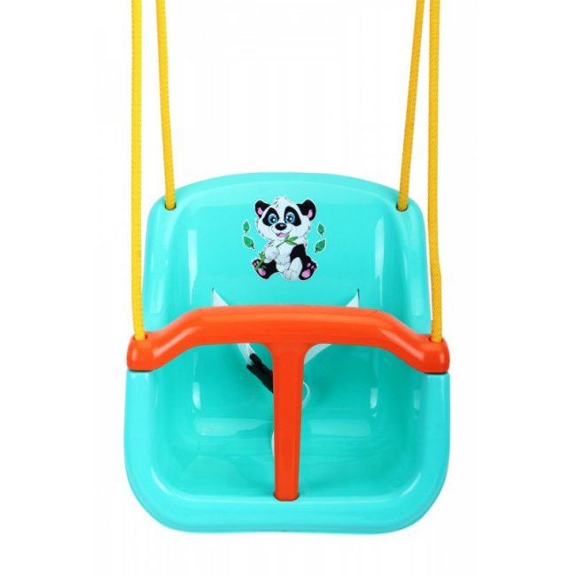 Ігрові комплекси, гойдалки, гірки - Гойдалка Technok Панда блакитна (8102-2) (8102-1)#2