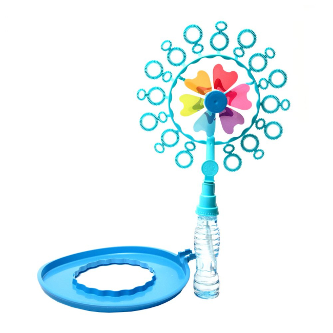 Мильні бульбашки - Мильні бульбашки Zhorya Вітрячок блакитний (809-1)#3