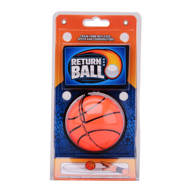 Спортивні активні ігри - М'яч наручний Johntoy Баскетбол (29595_2)#2