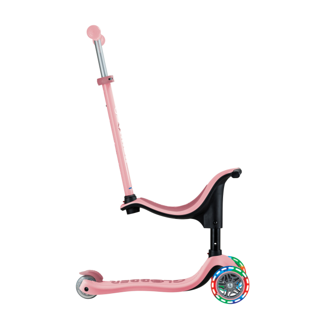 Самокаты - Самокат Globber Go up sporty 3 в 1 пастельно-розовый (452-710-4)#4