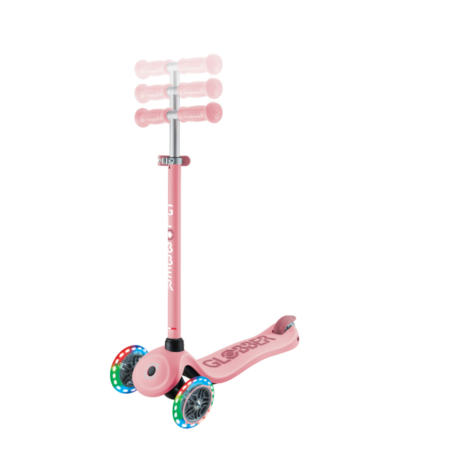 Самокаты - Самокат Globber Go up sporty 3 в 1 пастельно-розовый (452-710-4)#7